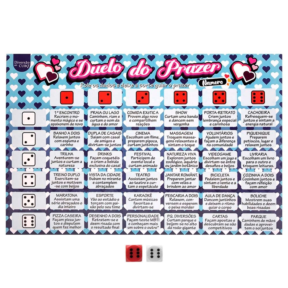 Jogo Duelo do Prazer Namoro