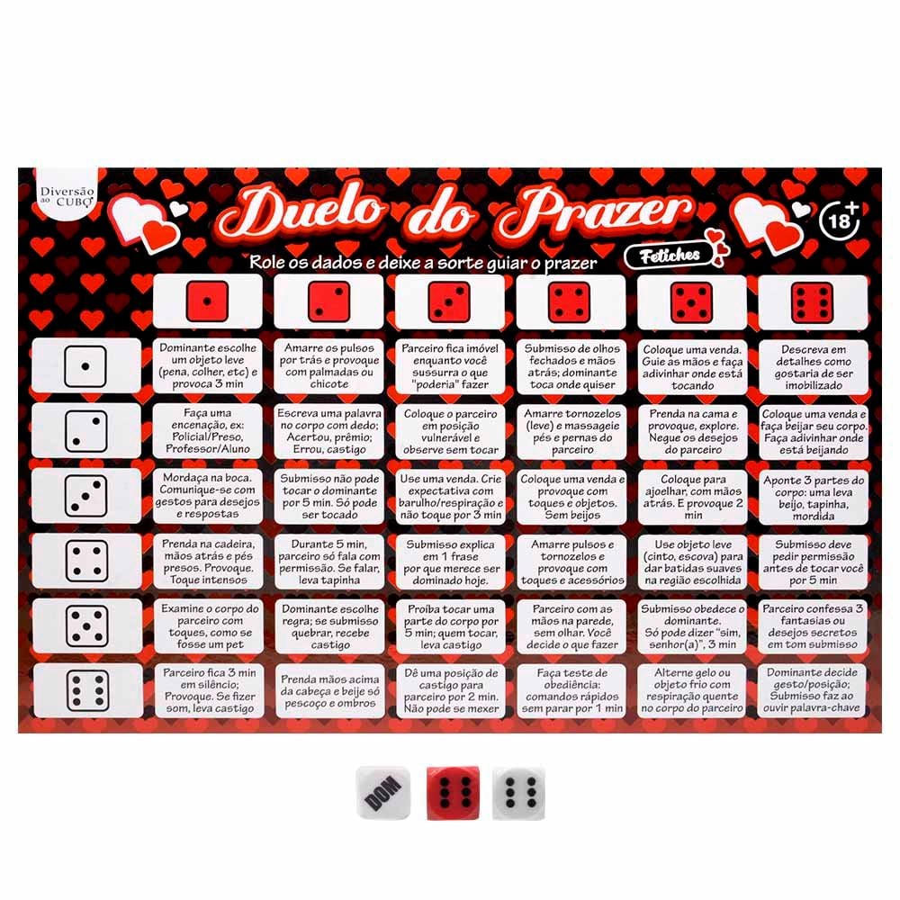 Jogo Duelo do Prazer Fetiche