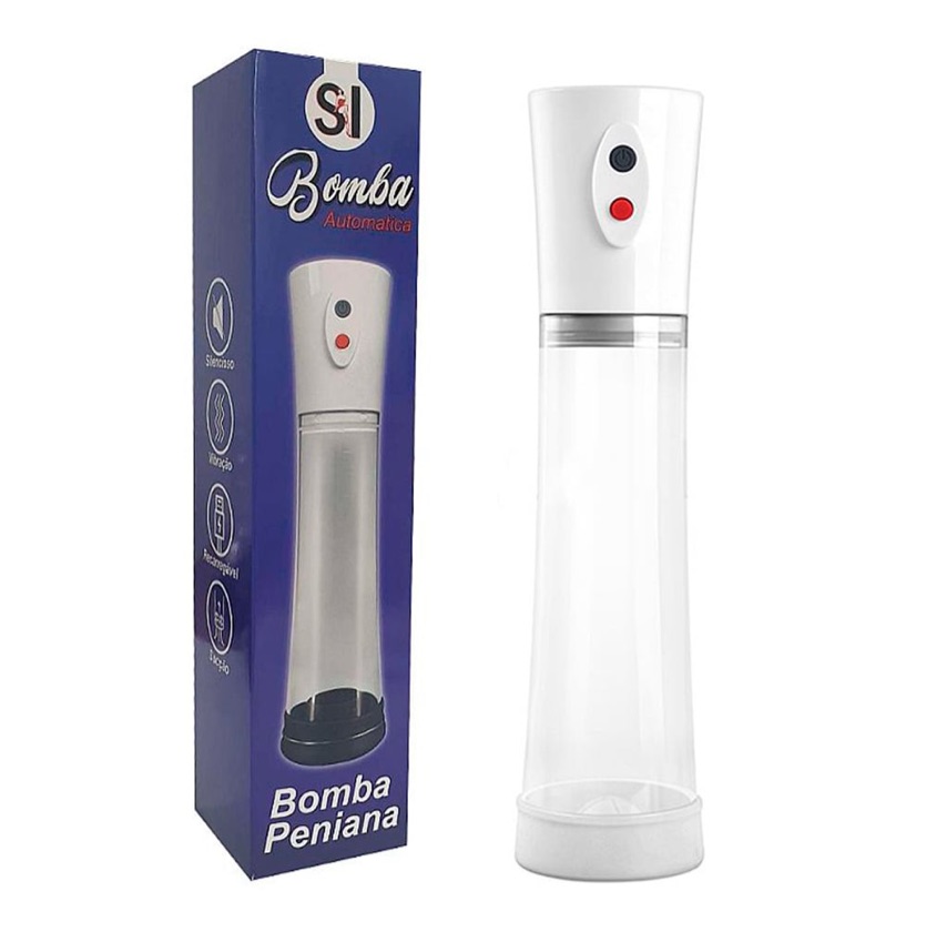 Bomba Peniana Elétrica 3 Anéis Penis Pump