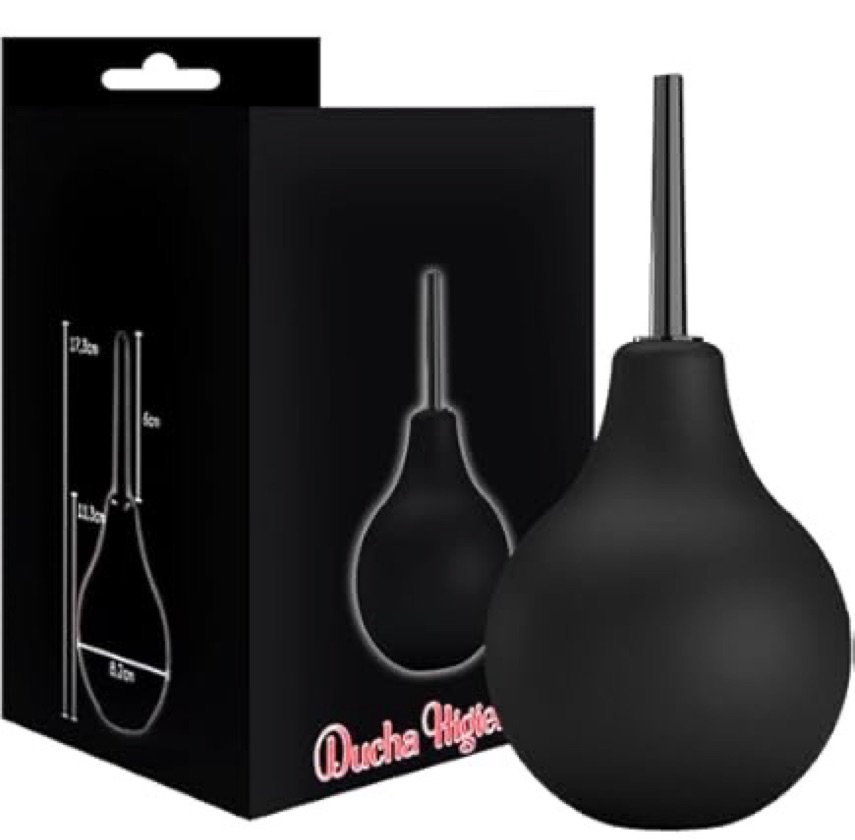 Ducha Higiênica Com Aplicador 160 ml PRETO