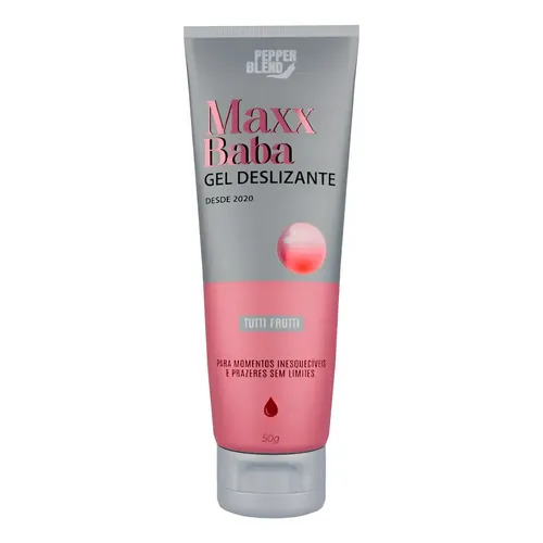 Lubrificante Beijável Maxx Baba 50g
