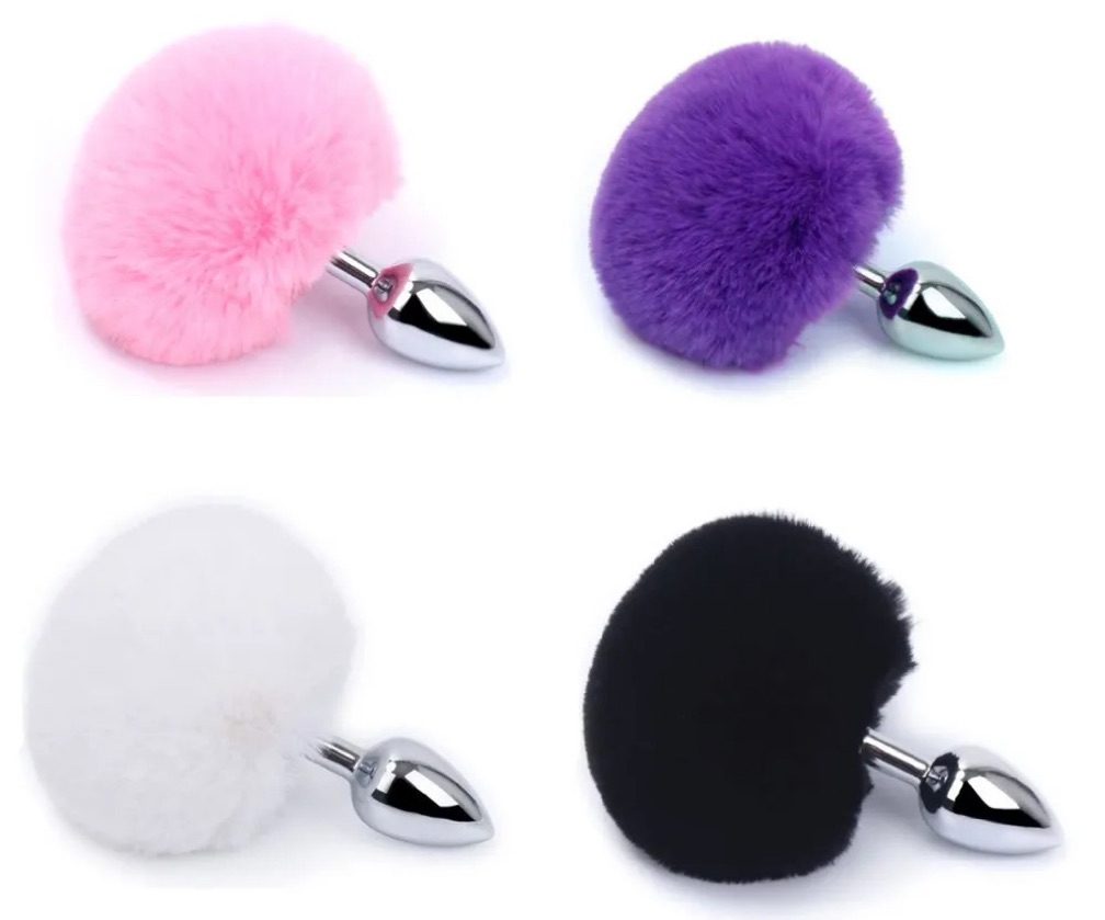 Plug Anal P metal Pompom