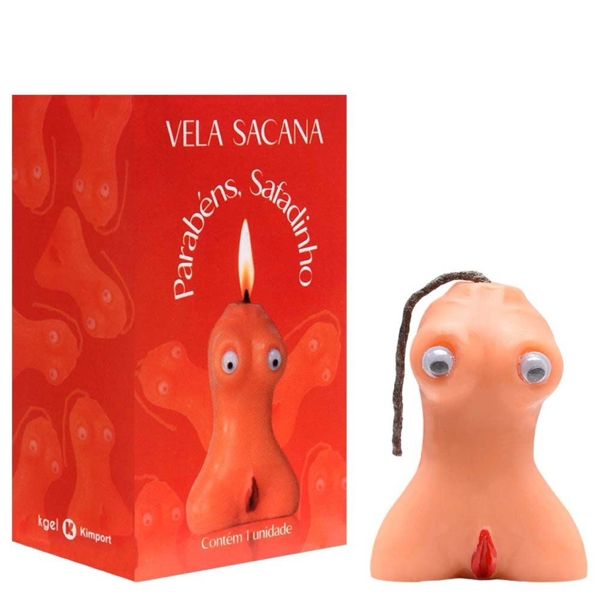 Vela Sacana Parabéns Vagina